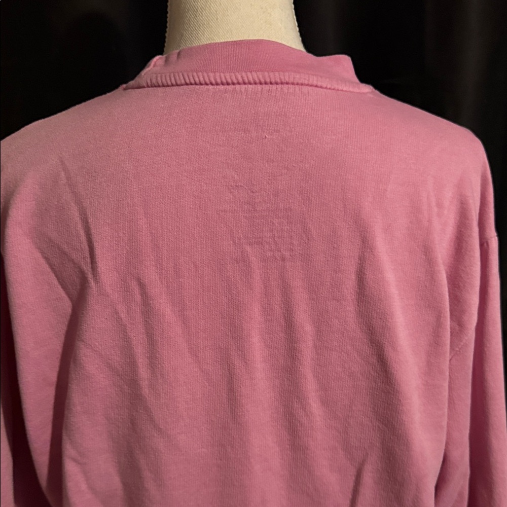 NIRVANA Pink and Yellow smiley face Graphic Sweatshirt size medium - Picture 3 of 9